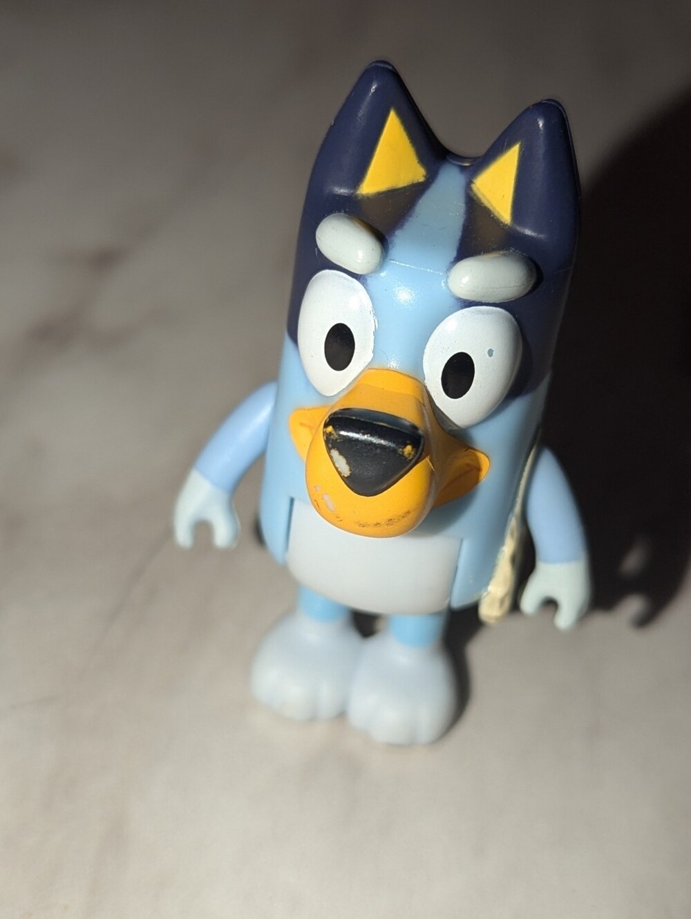 Bluey Figure Toy Blue Heeler Dog Disney Junior Replacement Character Figure Preo